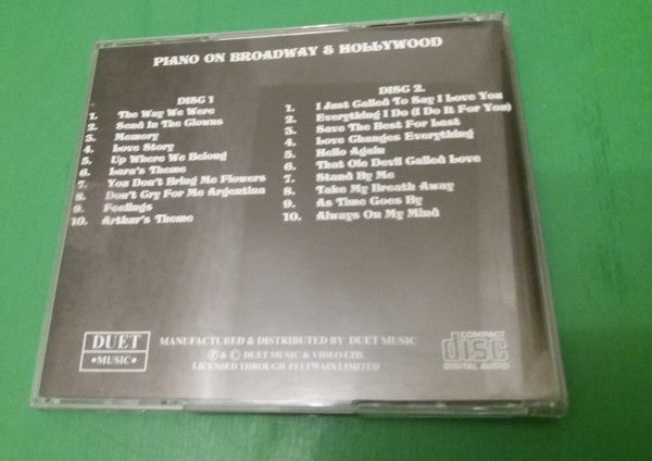 Unknown Artist : Piano On Broadway & Hollywood (2xCD)