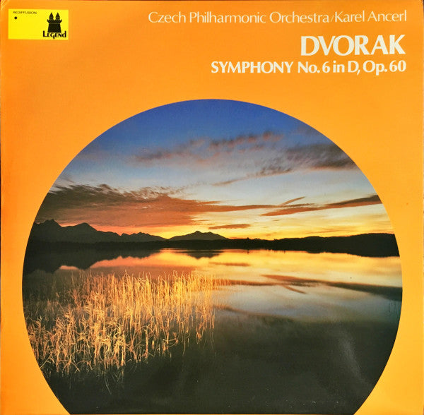 Antonín Dvořák — The Czech Philharmonic Orchestra Conducted By Karel Ančerl : Symphony No. 6 In D, Op. 60 (LP, RE)