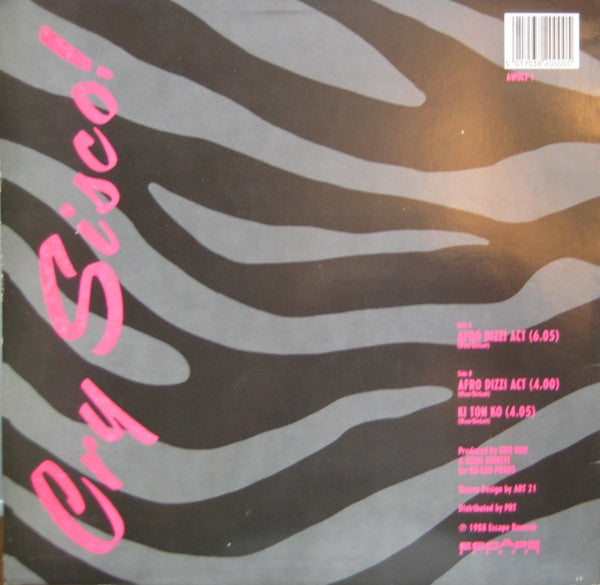 Cry Sisco! : Afro Dizzi Act (12")