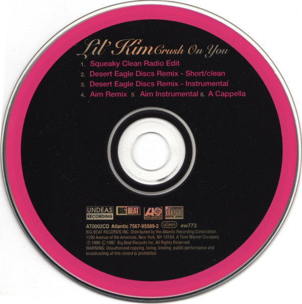 Lil' Kim : Crush On You (CD, Single)
