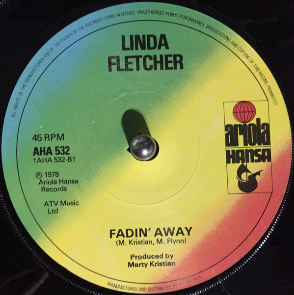 Linda Fletcher : Hush (7", Single)