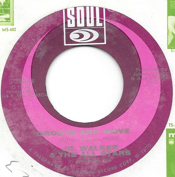 Junior Walker & The All Stars : Do You See My Love (For You Growing) / Groove And Move (7", Single, Mon)