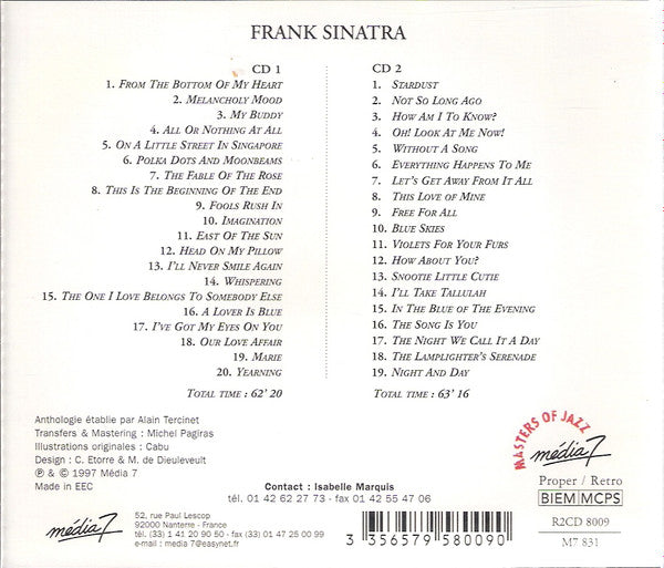 Frank Sinatra : Frank Sinatra (2xCD, Comp)