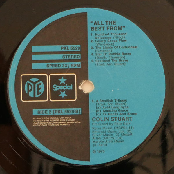 Colin Stuart (3) : All The Best (LP, Album)