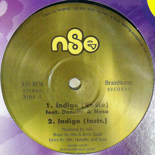 N8E : Indigo / Mendocino St.  (12", Single)