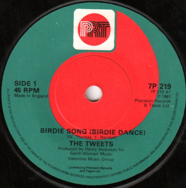 The Tweets : Birdie Song (7", Single)