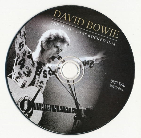 Various : David Bowie . The Music That Rocked Him (2xCD, Comp)
