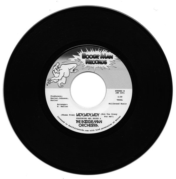 The Boogie Man Orchestra : (Theme From) Lady, Lady, Lady (Are You Crazy For Me?) (7", RE)