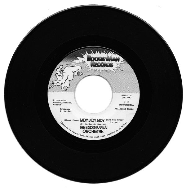 The Boogie Man Orchestra : (Theme From) Lady, Lady, Lady (Are You Crazy For Me?) (7", RE)