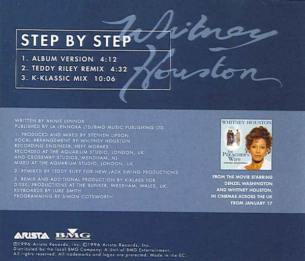 Whitney Houston : Step By Step (CD, Single, CD1)