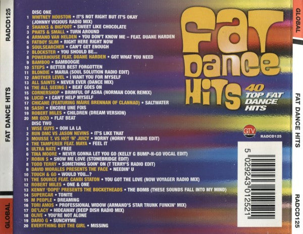 Various : Fat Dance Hits (2xCD, Comp)