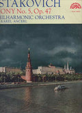 Dmitri Shostakovich, The Czech Philharmonic Orchestra, Karel Ančerl : Symphony No. 5 , Op. 47 (LP, Album, Mono, Lab)