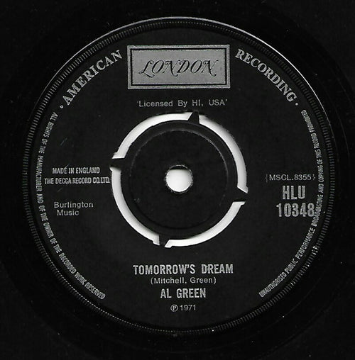 Al Green : Let's Stay Together (7", Single)
