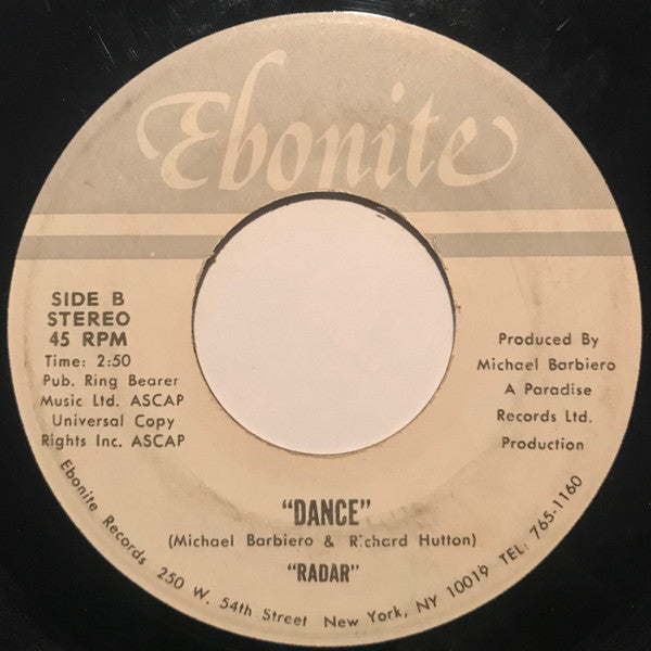 Radar (50) : Citizen's Band (7")