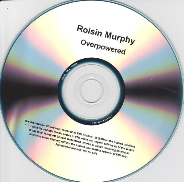 Róisín Murphy : Overpowered (CDr, Maxi, Promo)