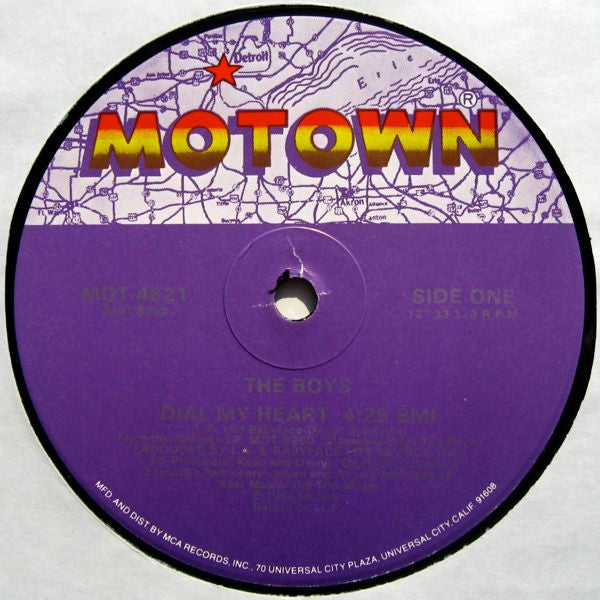 The Boys : Dial My Heart (12")