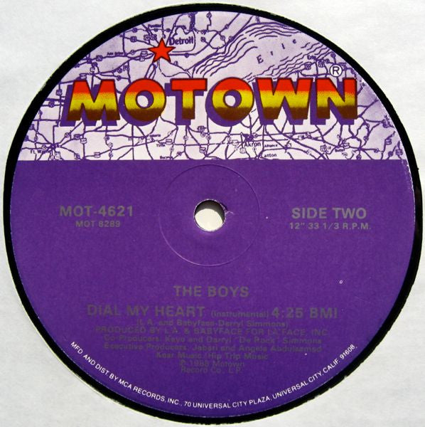 The Boys : Dial My Heart (12")
