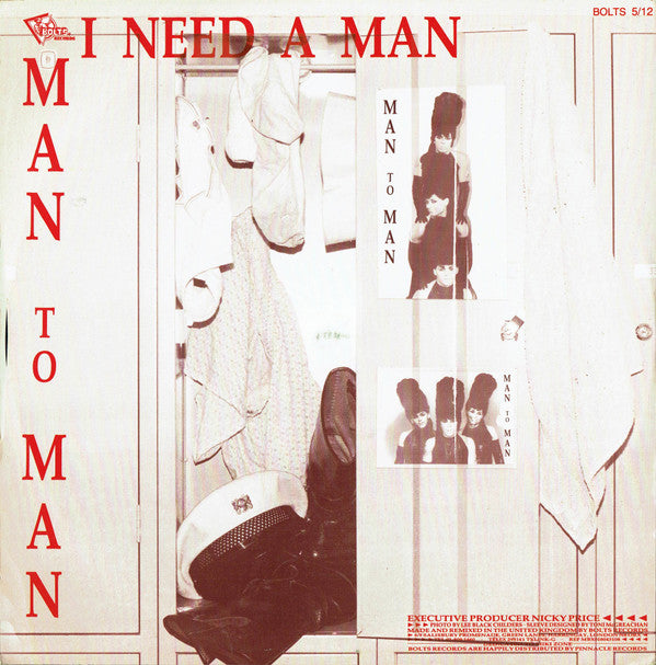 Man 2 Man : Energy Is Eurobeat (12", Ltd)