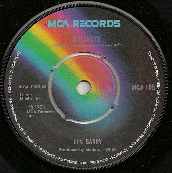 Len Barry : 1-2-3  (7", RE)