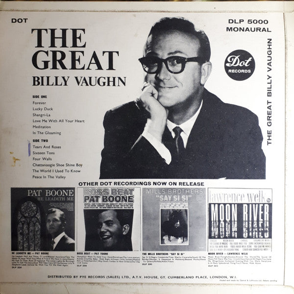 Billy Vaughn : The Great Billy Vaughn (LP, Mono)