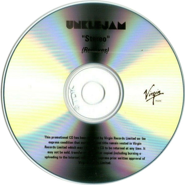 UnkleJam : Stereo (CDr, Single, Promo)