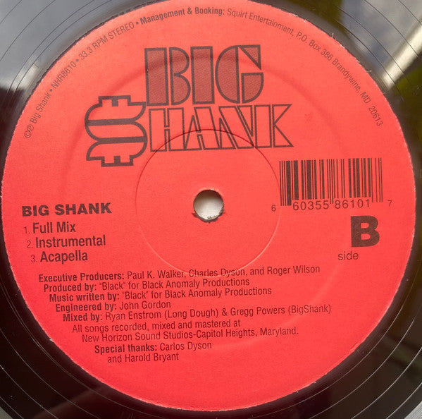 Big Shank : Long Dough (12", Single)