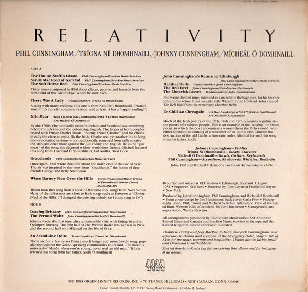 Relativity (2) : Relativity (LP, Album)