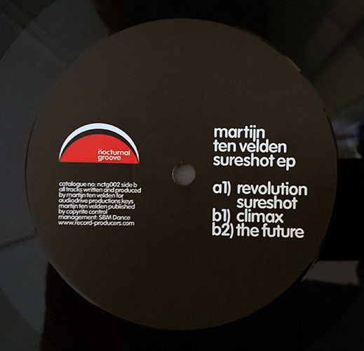 Martijn ten Velden : Sureshot EP (12", EP)