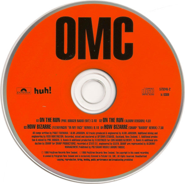 OMC : On The Run (CD, Maxi)