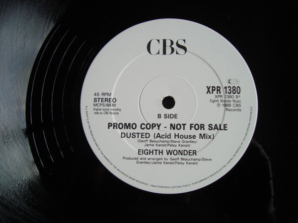 Eighth Wonder : Baby Baby (12", Promo)