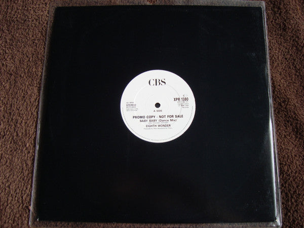 Eighth Wonder : Baby Baby (12", Promo)