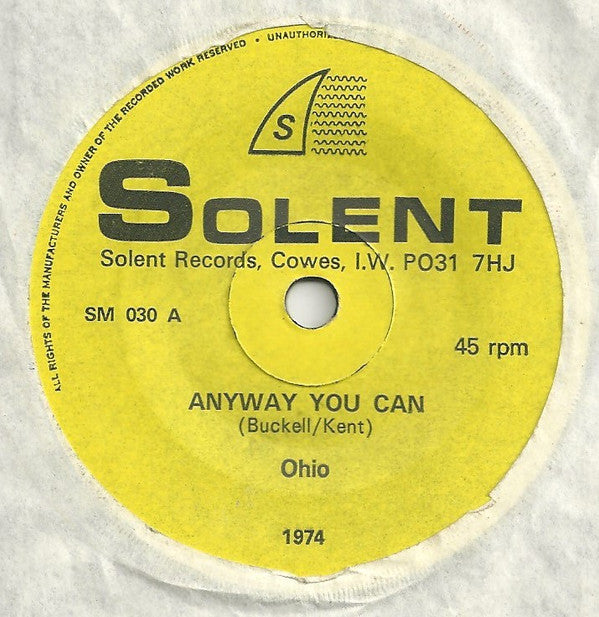Ohio (6) : Anyway You Can  (7", Single)