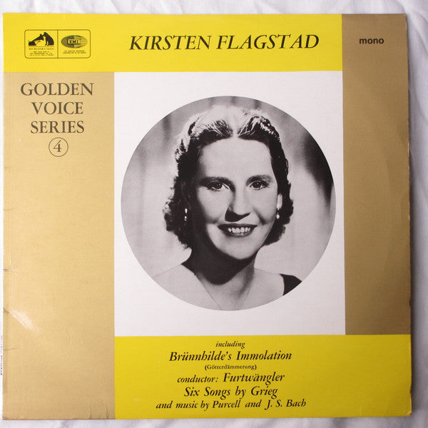 Kirsten Flagstad, Warwick Braithwaite, Wilhelm Furtwängler, Walter Susskind, Gerald Moore, Edwin McArthur : Kirsten Flagstad (LP, Comp, Mono)