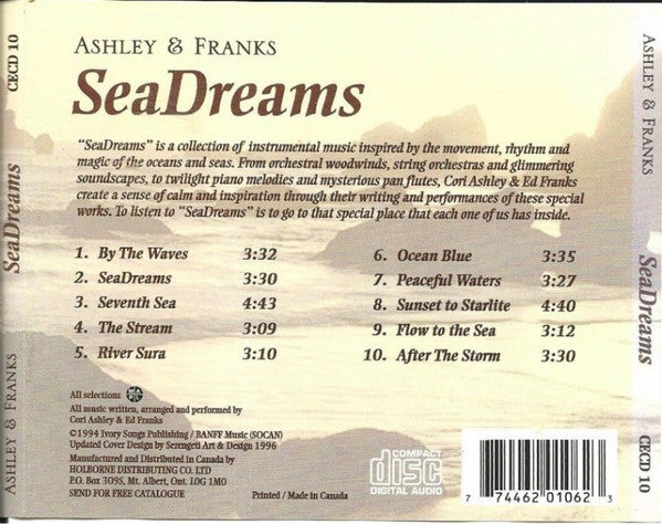 Ashley & Franks : Sea Dreams (CD, Album)