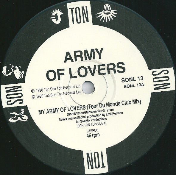 Army Of Lovers : My Army Of Lovers (12", Maxi)