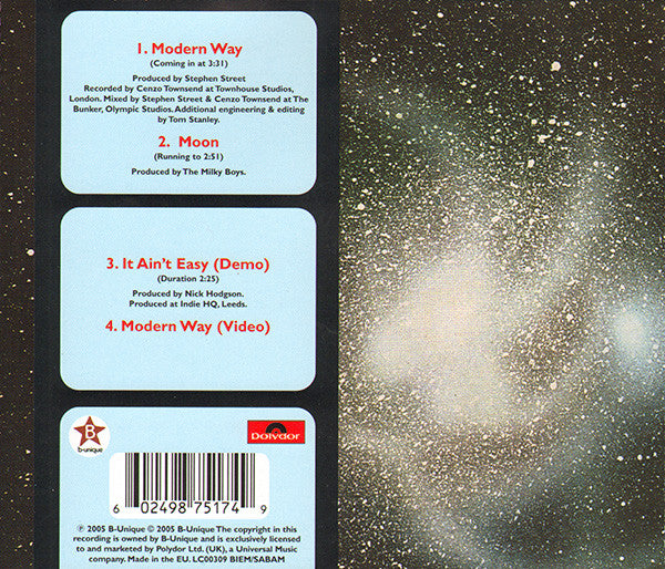 Kaiser Chiefs : Modern Way (CD, Single, Enh)