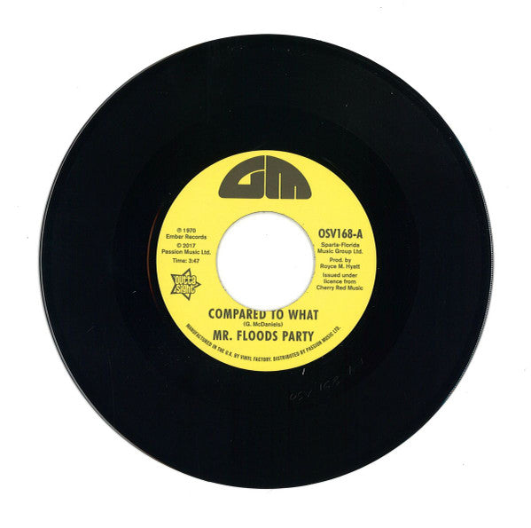 Mr. Flood's Party / Fork In The Road : Compared To What / Can't Turn Around Now (7", RE)