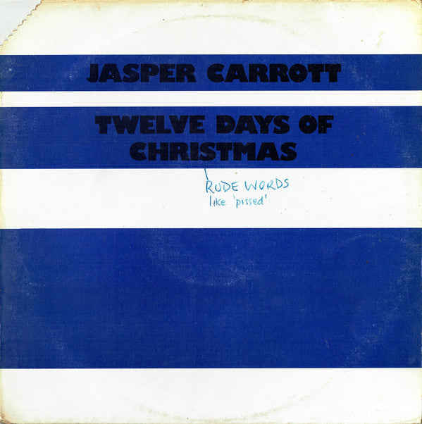 Jasper Carrott : Twelve Days Of Christmas (12", Single, Str)