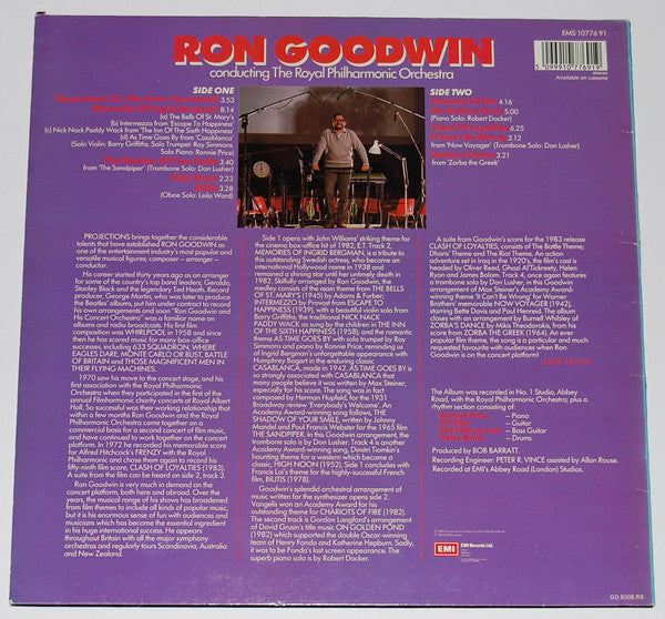 Ron Goodwin Conducting Royal Philharmonic Orchestra : Projections (LP)