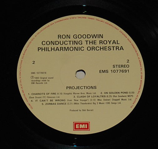 Ron Goodwin Conducting Royal Philharmonic Orchestra : Projections (LP)