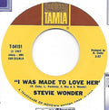 Stevie Wonder : I Was Made To Love Her / Hold Me (7", Single, Mon)