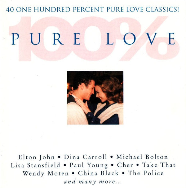 Various : 100% Pure Love (2xCD, Album, Comp)