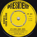 George McCrae & Gwen McCrae : Let's Dance, Dance, Dance (7", Single, Pus)