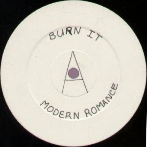 Modern Romance : Burn It (12", Promo, W/Lbl)