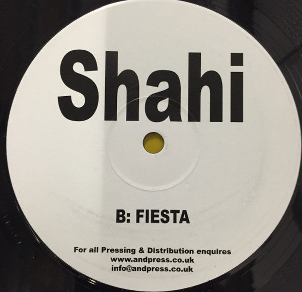 Shahi : 5 O'clock At The Bar / Fiesta (12")