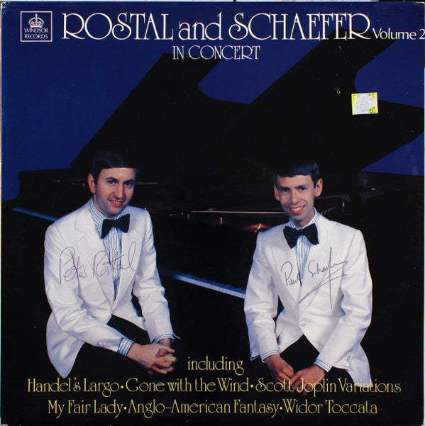 Rostal & Schaefer : Rostal & Schaefer In Concert Volume Two (LP, Album)