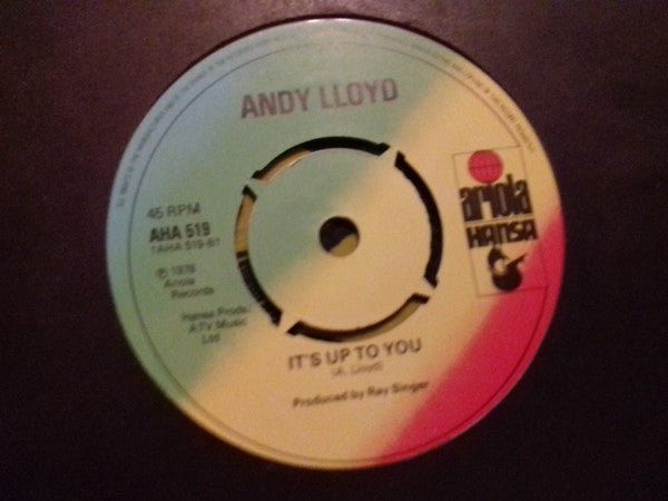 Andy Lloyd : Back To School (7", Single, Pus)