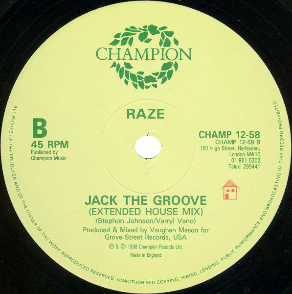 Raze : Caught U Cheatin' (12")