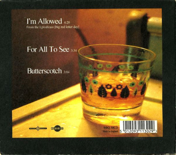Buffalo Tom : I'm Allowed (CD, Single, Dig)