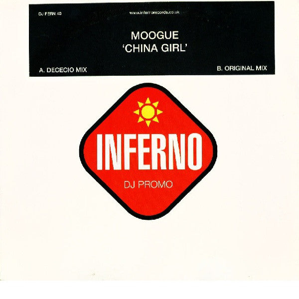 Moogue : China Girl (12", Promo)